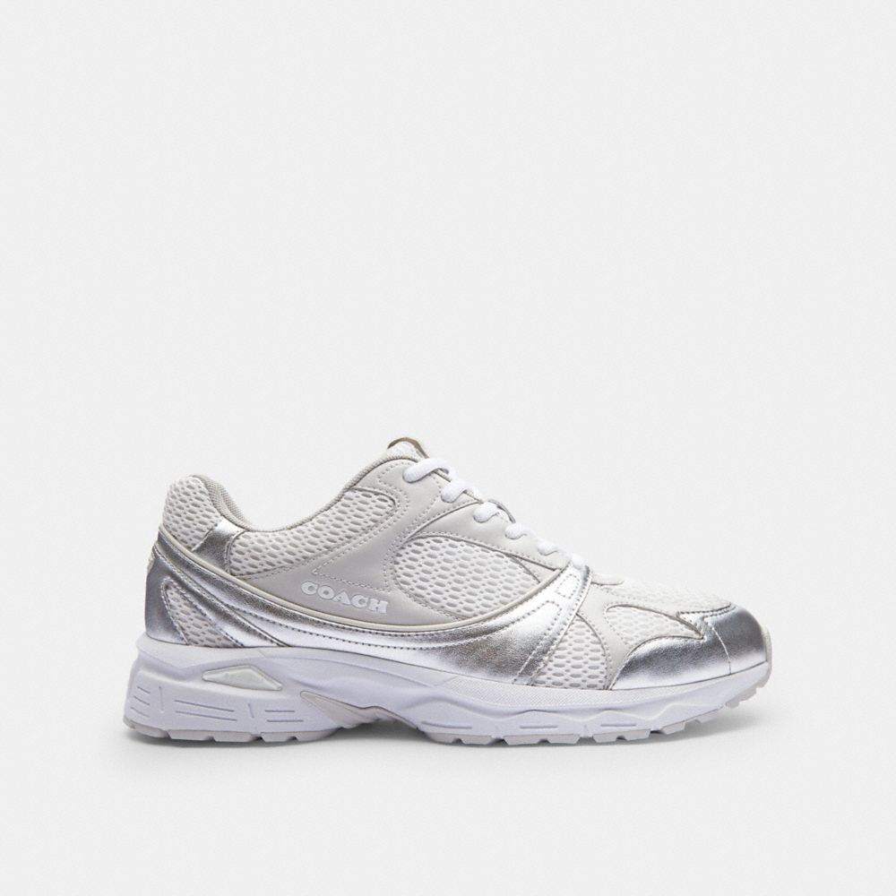 Men's Coach Sport Sneaker Light Grey Optic White