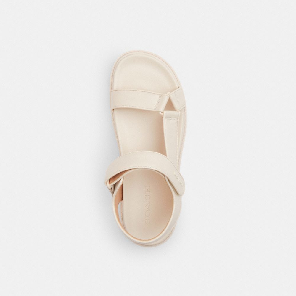 Coach Sport Sandal Chalk