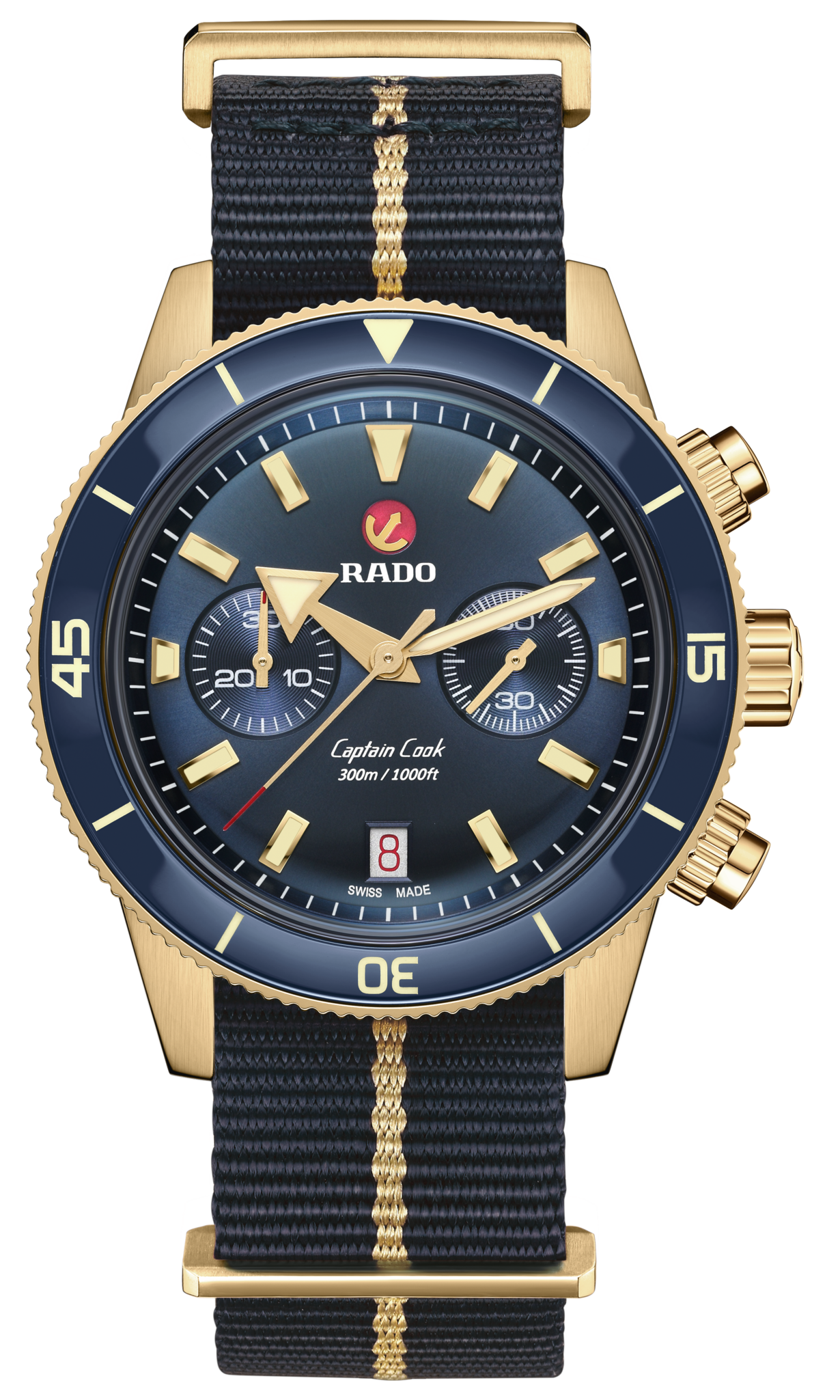 Rado Captain Cook Automatic Chronograph Blue r32146208
