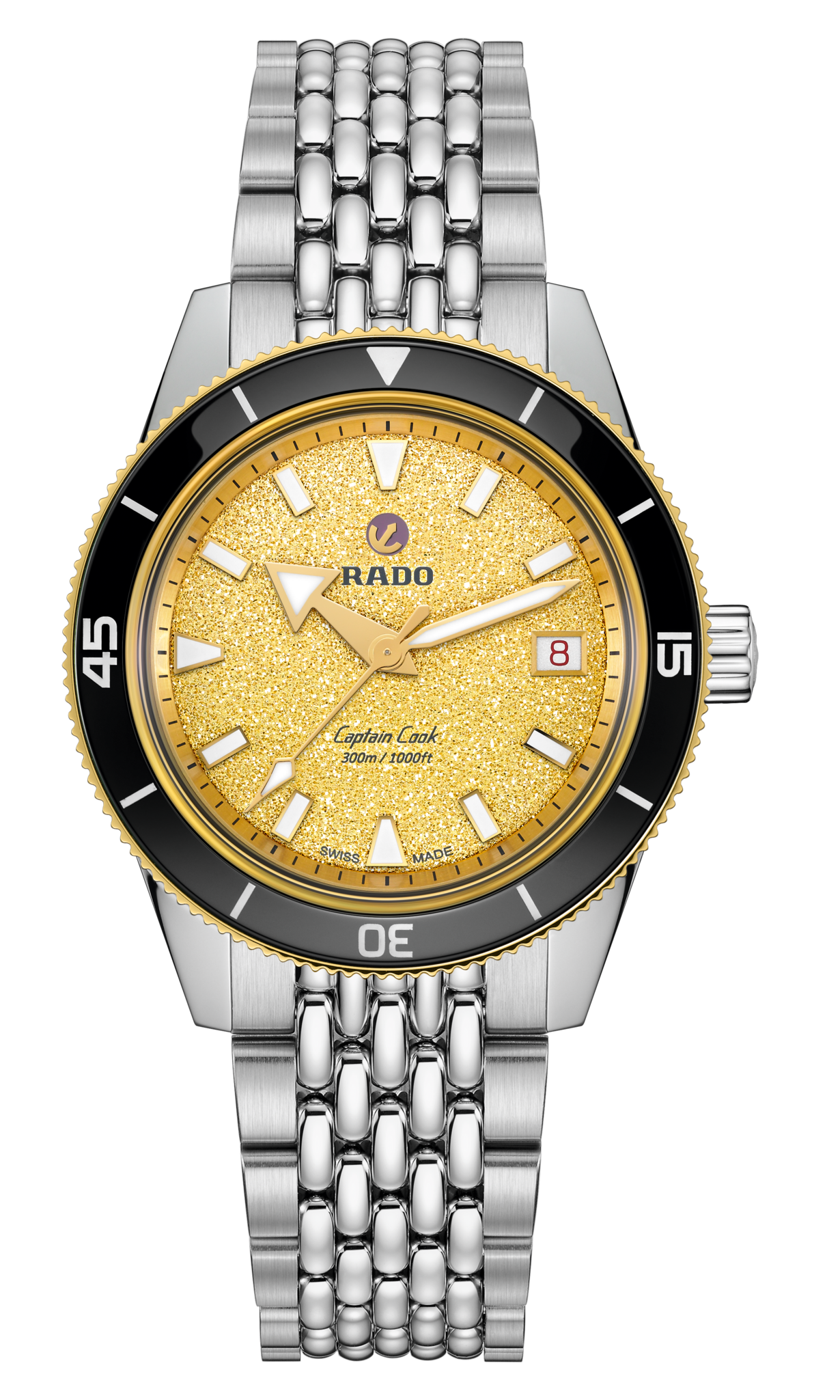 Seiko Rado Captain Cook Golden r32223258
