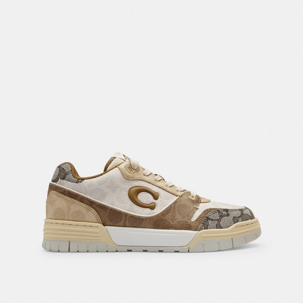 Coach Soho Sneaker In Mixed Signature Multi