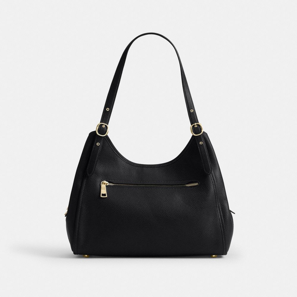 Coach Erin Shoulder Bag Gold/Black
