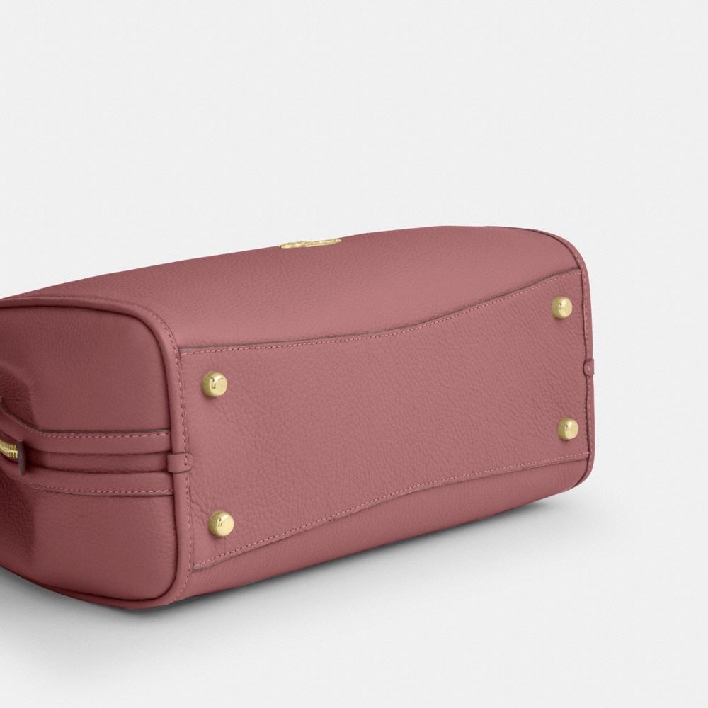 Coach Erin Shoulder Bag Gold Peony