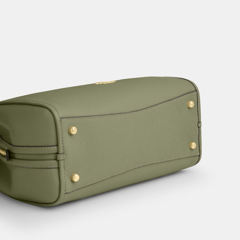 Coach Erin Shoulder Bag Gold Pistachio