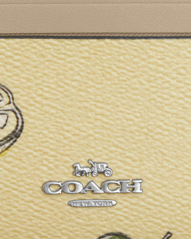 Mini Skinny Id Case With Lemon Print Sv-Garden Glade Multi Sv-Garden Glade Multi