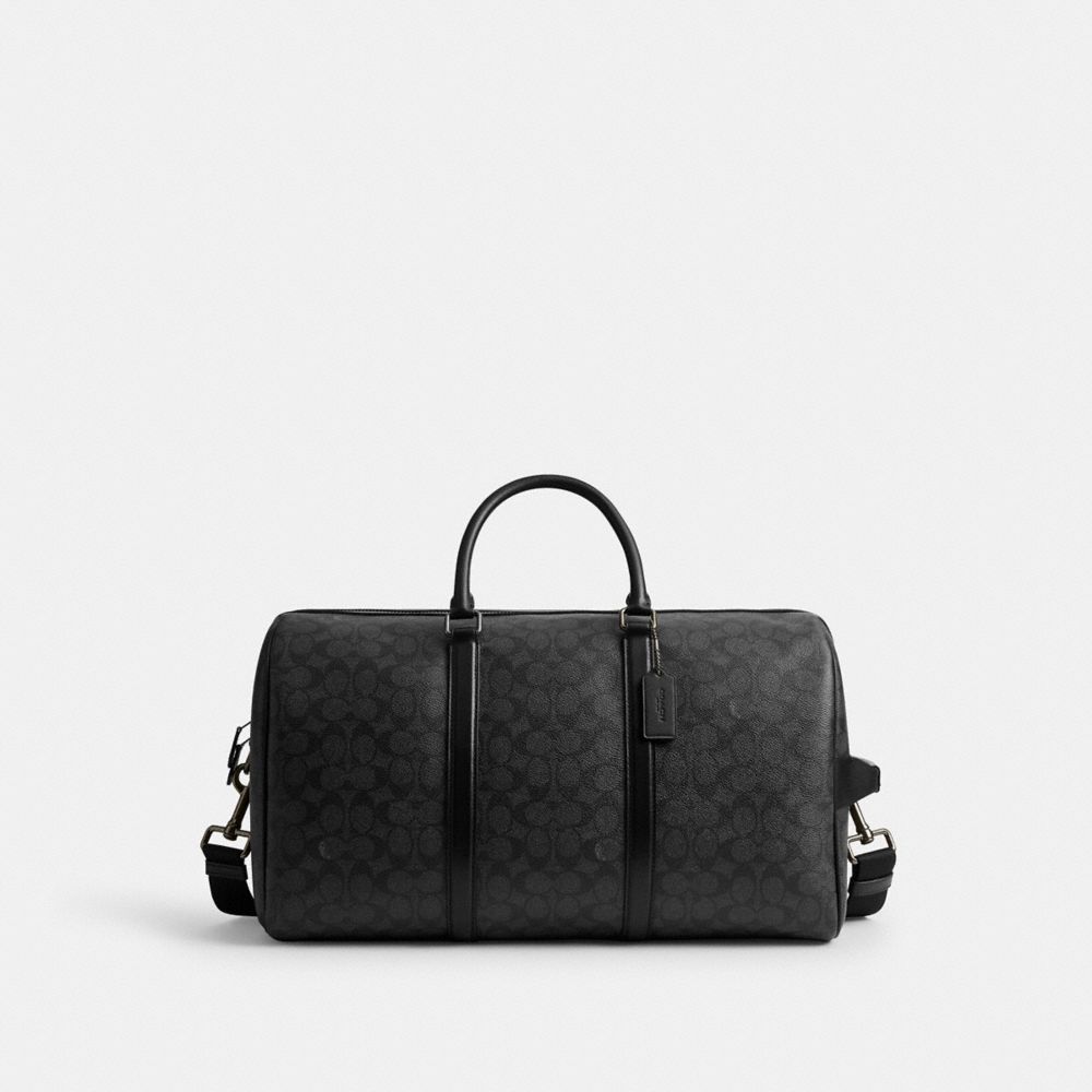 Coach Venturer Bag In Signature Canvas Gunmetal Charcoal Black