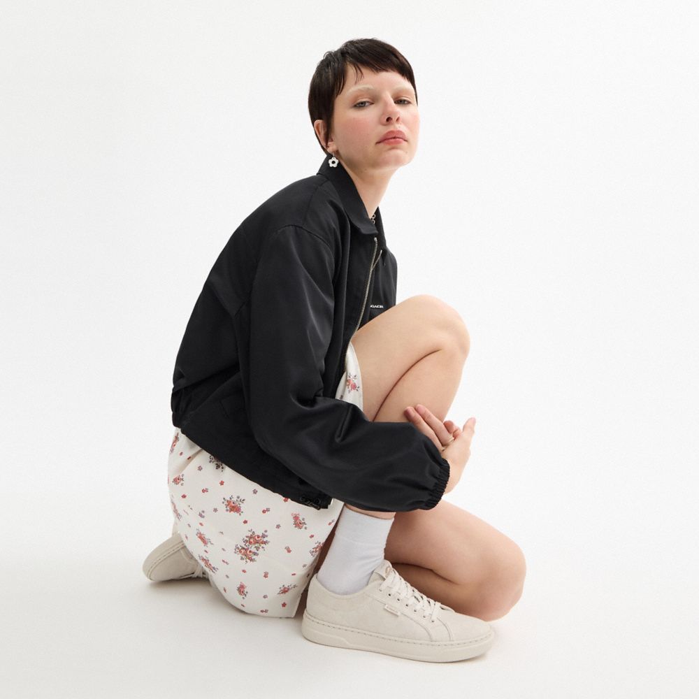 Women's Coach Canvas Sneaker Chalk