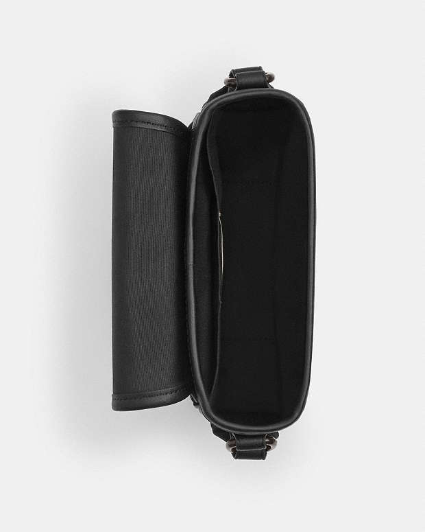 Lucas Crossbody Bag Pebbled Leather-Black Copper-Black Pebbled Leather-Black Copper-Black