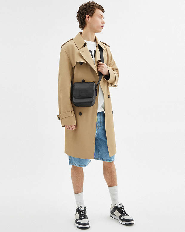 Lucas Crossbody Bag Pebbled Leather-Black Copper-Black Pebbled Leather-Black Copper-Black