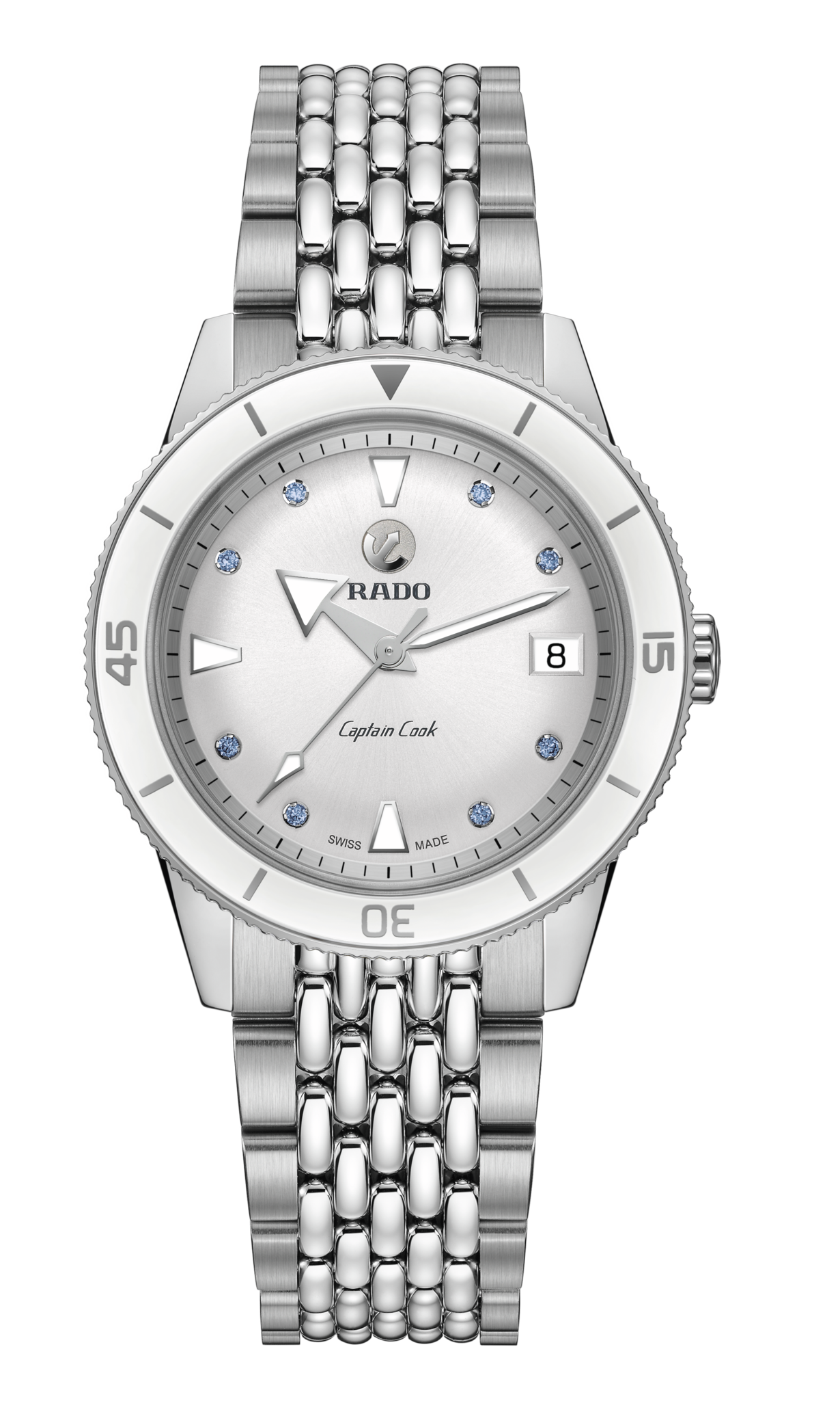 Rado Captain Cook Automatic White r32505318