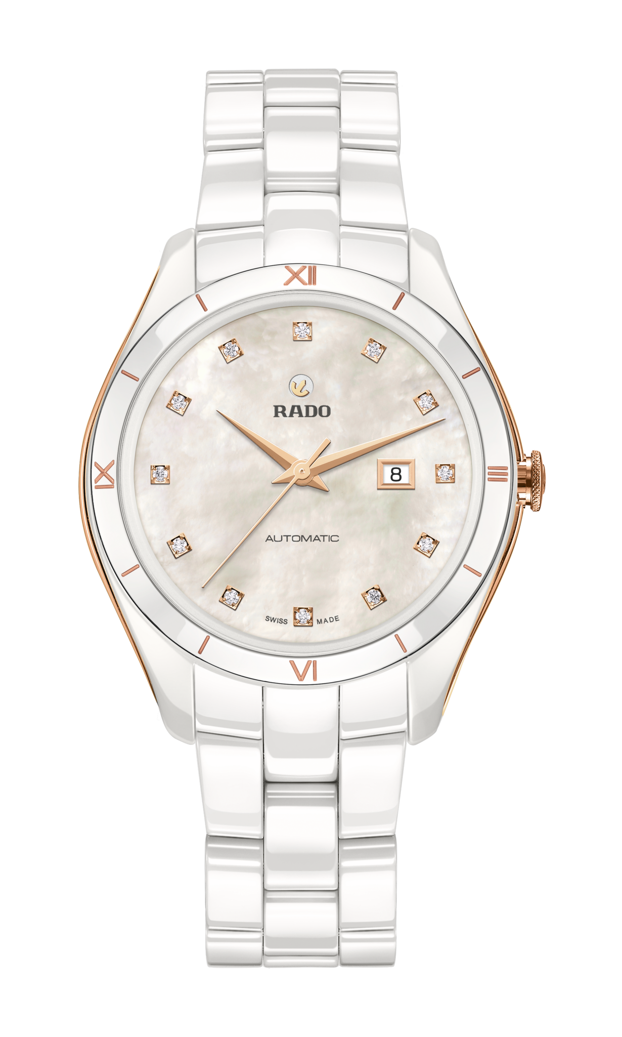 Seiko Rado Hyperchrome Automatic Diamonds White r32033902