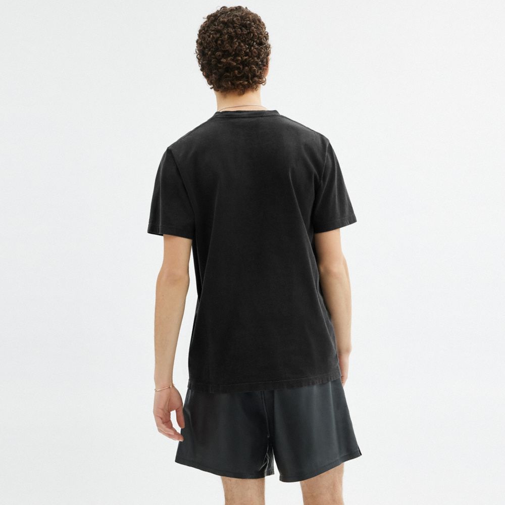 Coach Signature Skeleton Rexy T Shirt Black