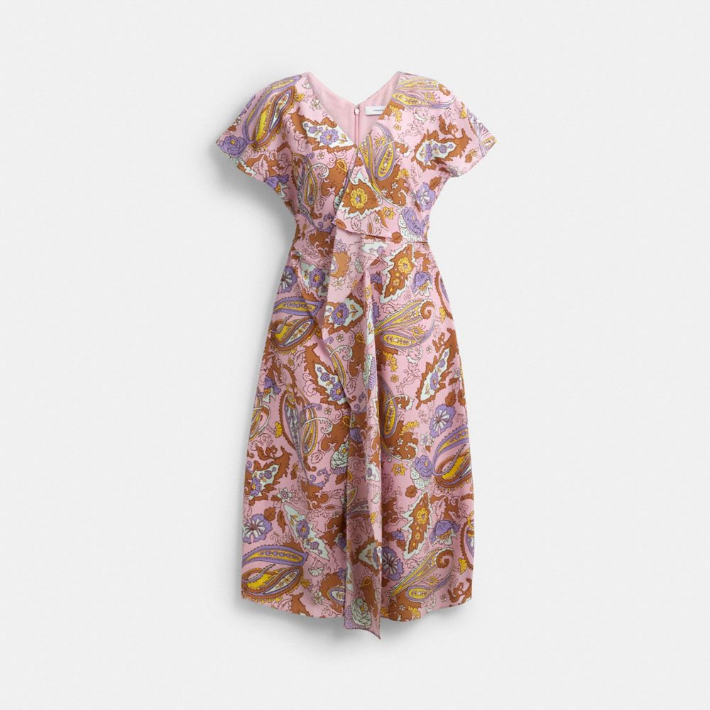 Coach Paisley Dress Pink Kicks Machine Coach Paisley Dress Pink Kicks Machine