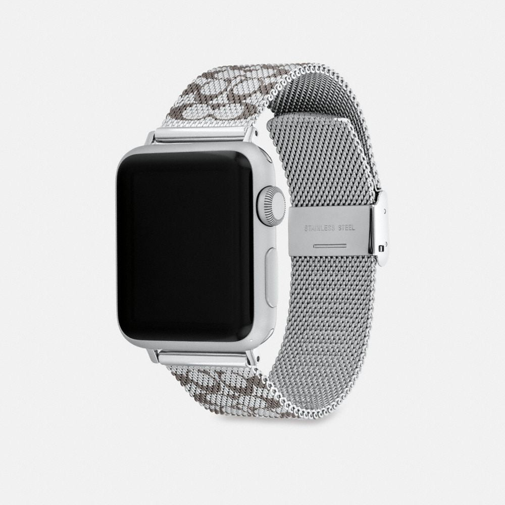 Coach Apple Watch® Strap, 38 Mm, 40 Mm And 41 Mm Stainless Steel