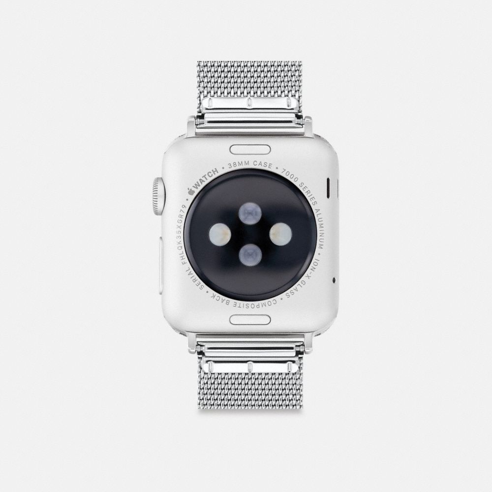 Coach Apple Watch® Strap, 38 Mm, 40 Mm And 41 Mm Stainless Steel