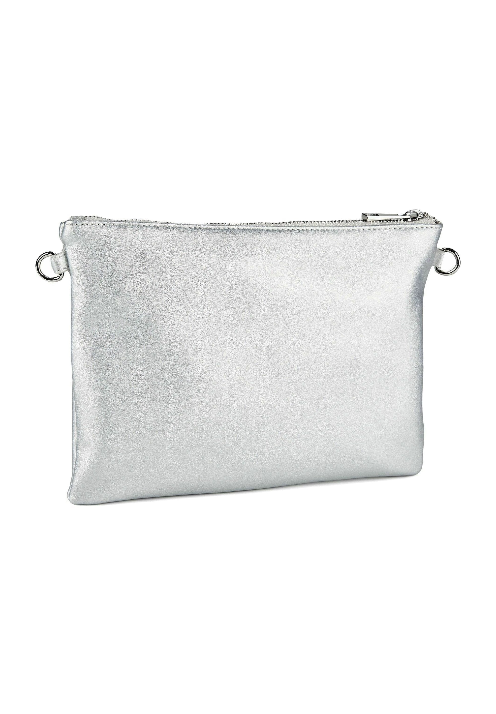 Valentino Bags Ariel Mir Umhängetasche 26 Cm - Clutch - Argento