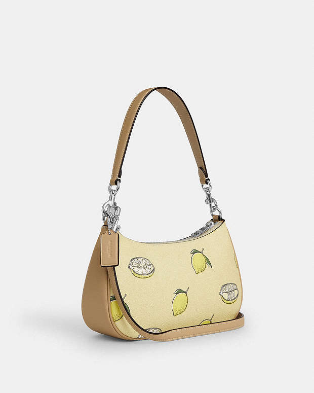 Teri Shoulder Bag With Lemon Print Sv-Garden Glade Multi Sv-Garden Glade Multi