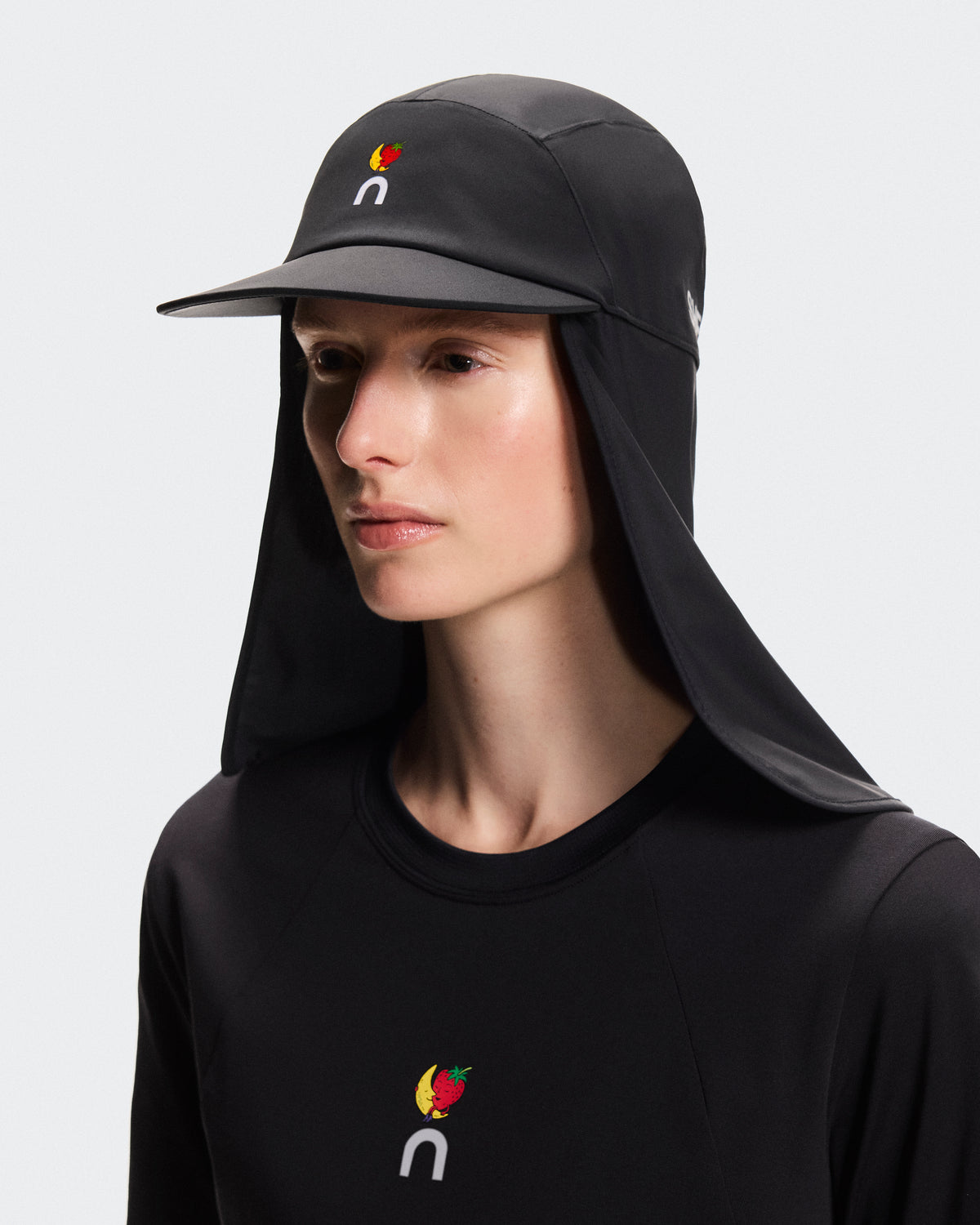 On Solar Cap Shf Black
