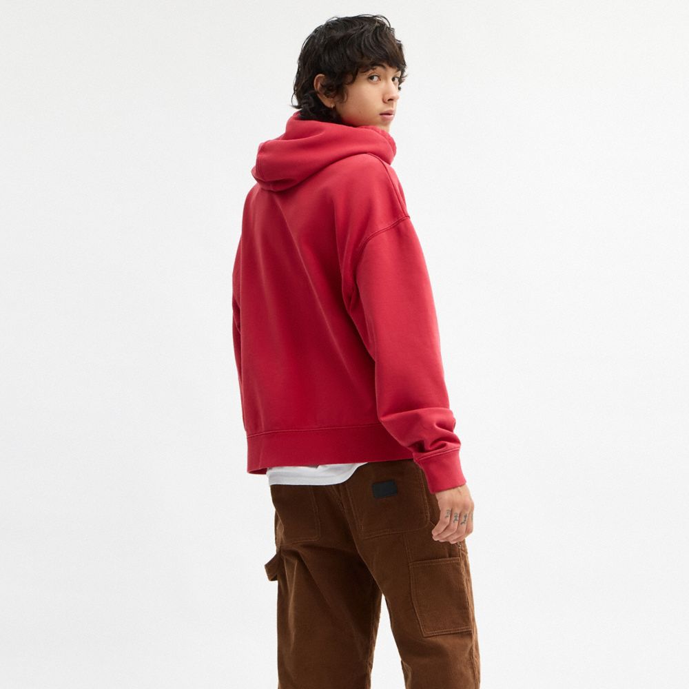 Coach Horse And Carriage Hoodie Red