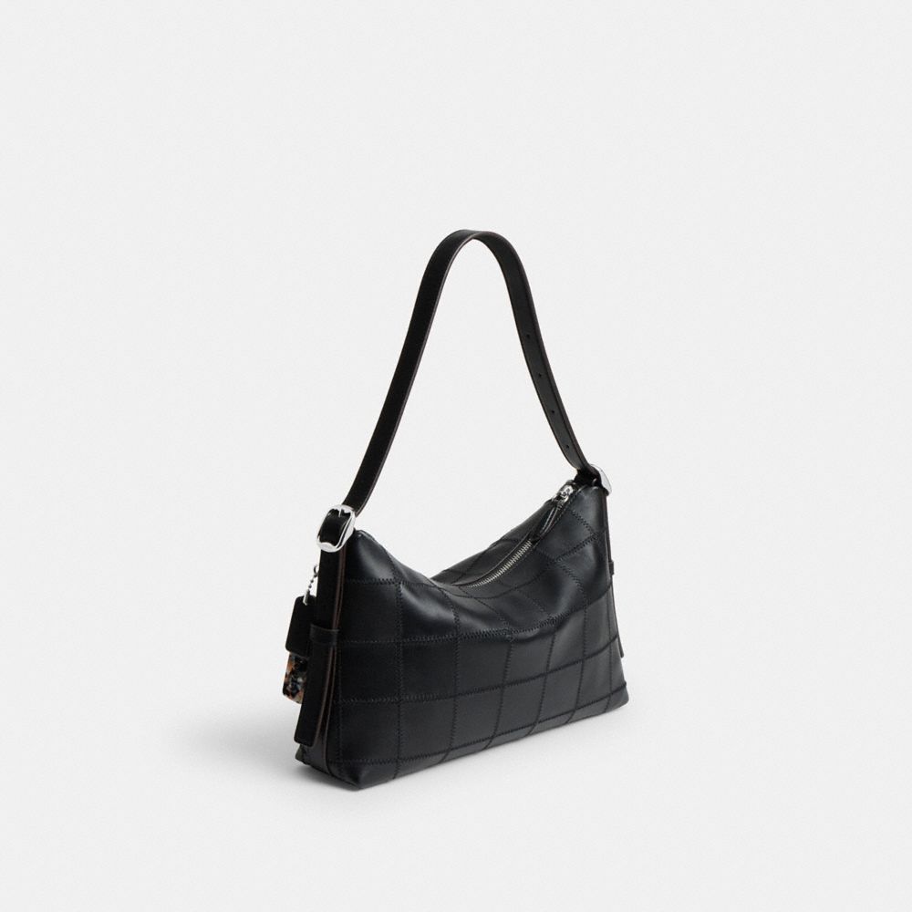 Coach Alter/Ego Slouchy Shoulder Bag In Upcrafted Leather Black
