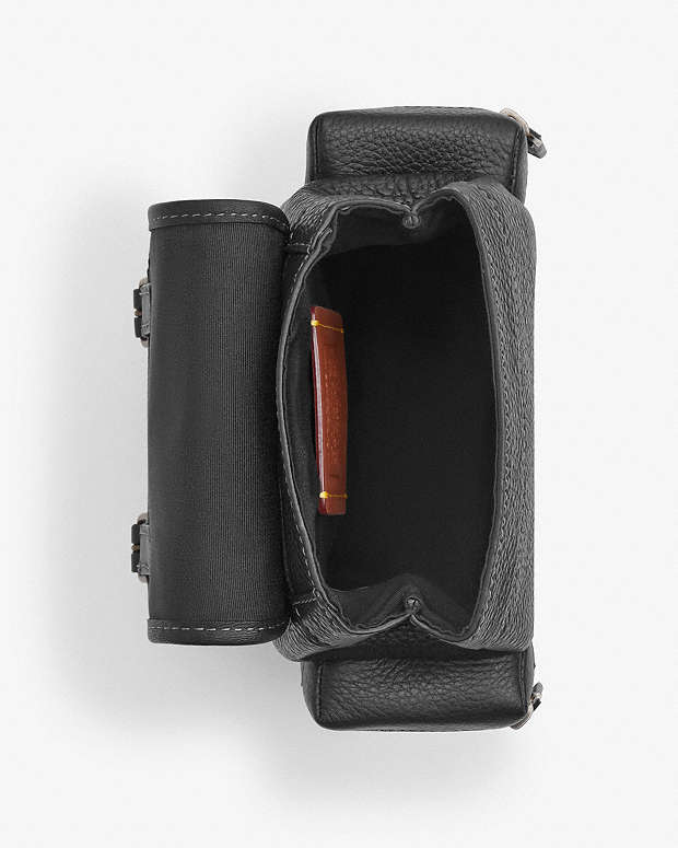 Sprint Sling Pack Pebbled Leather-Black Copper-Black Pebbled Leather-Black Copper-Black