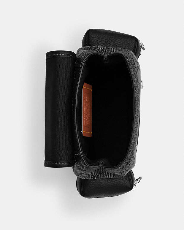 Sprint Sling Pack In Signature Jacquard Signature Jacquard-Silver-Charcoal-Black Signature Jacquard-Silver-Charcoal-Black