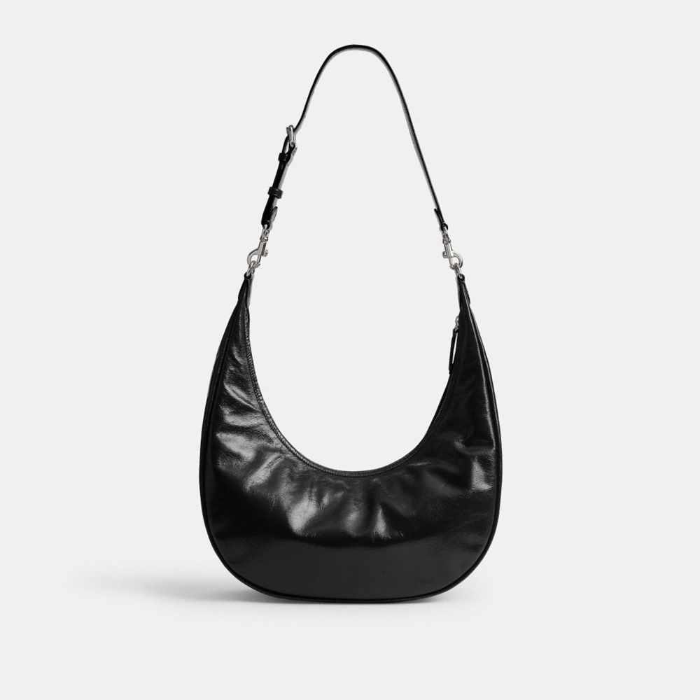 Coach Juliet Sling Bag Silver Black