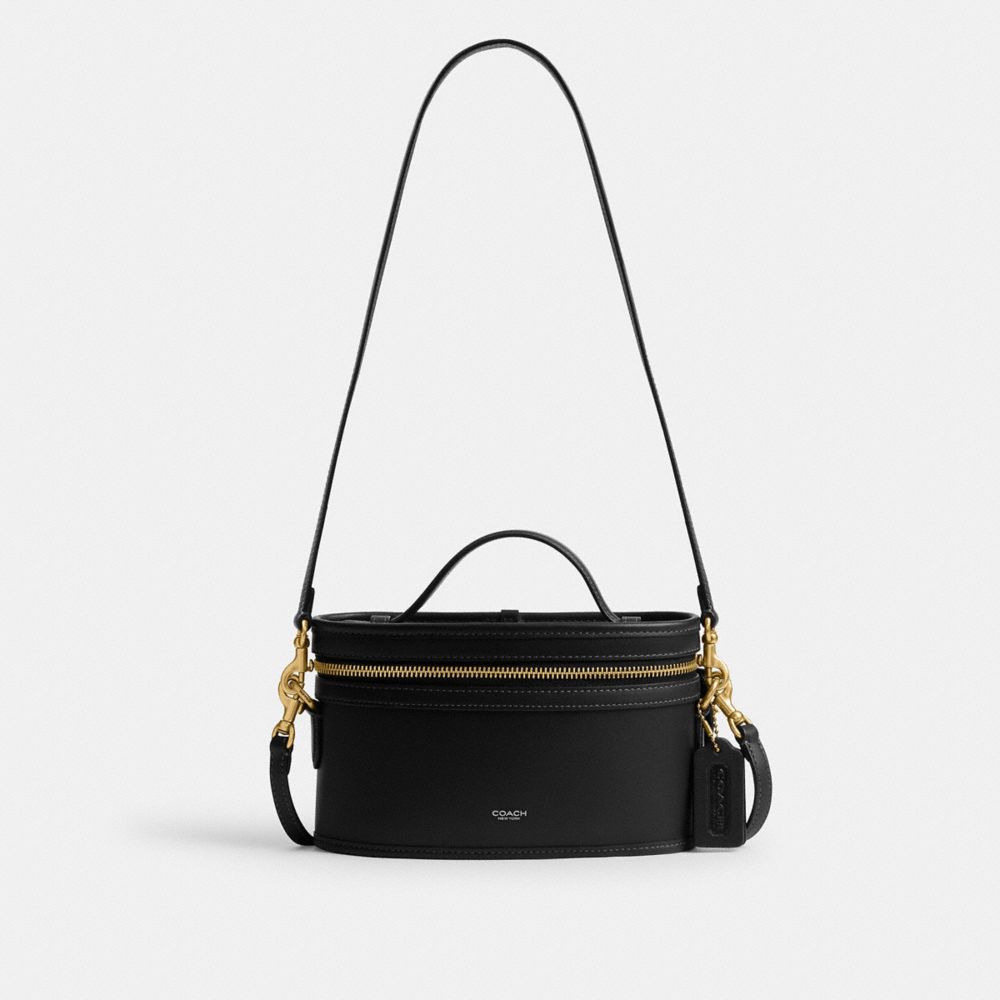 Coach Trail Bag Brass Black