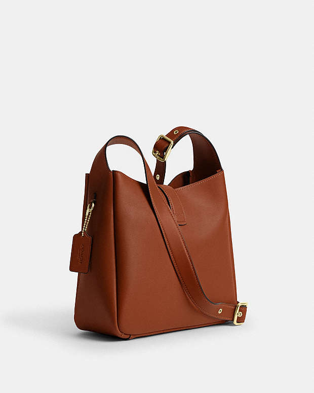 Hadley Convertible Crossbody Smooth Leather-Gold-Tan Smooth Leather-Gold-Tan