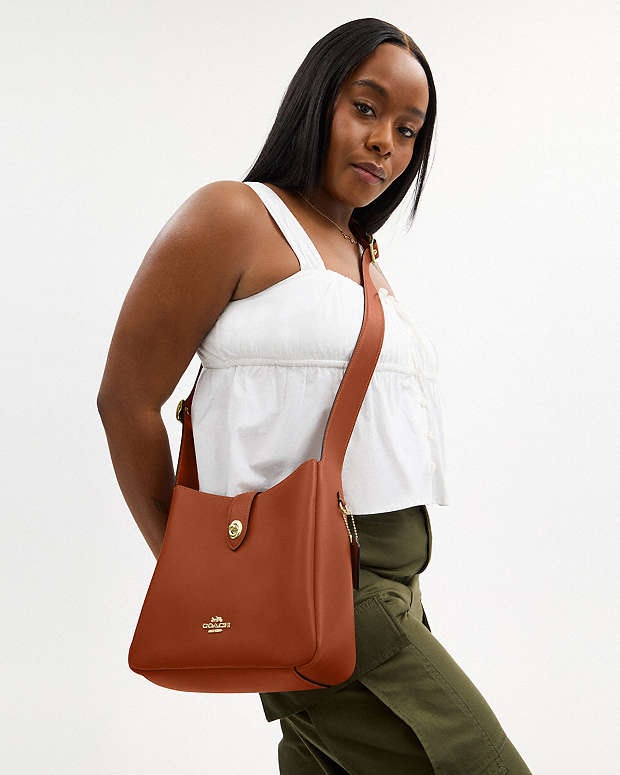 Hadley Convertible Crossbody Smooth Leather-Gold-Tan Smooth Leather-Gold-Tan