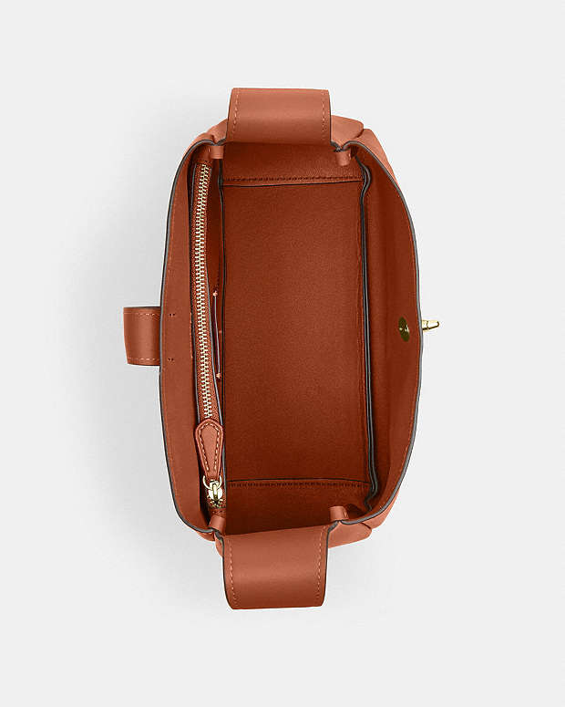 Hadley Convertible Crossbody Smooth Leather-Gold-Tan Smooth Leather-Gold-Tan