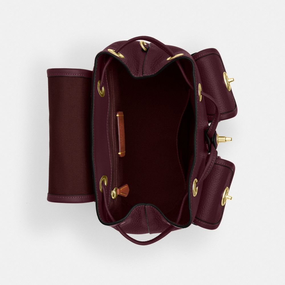Coach Hadley Backpack Gold