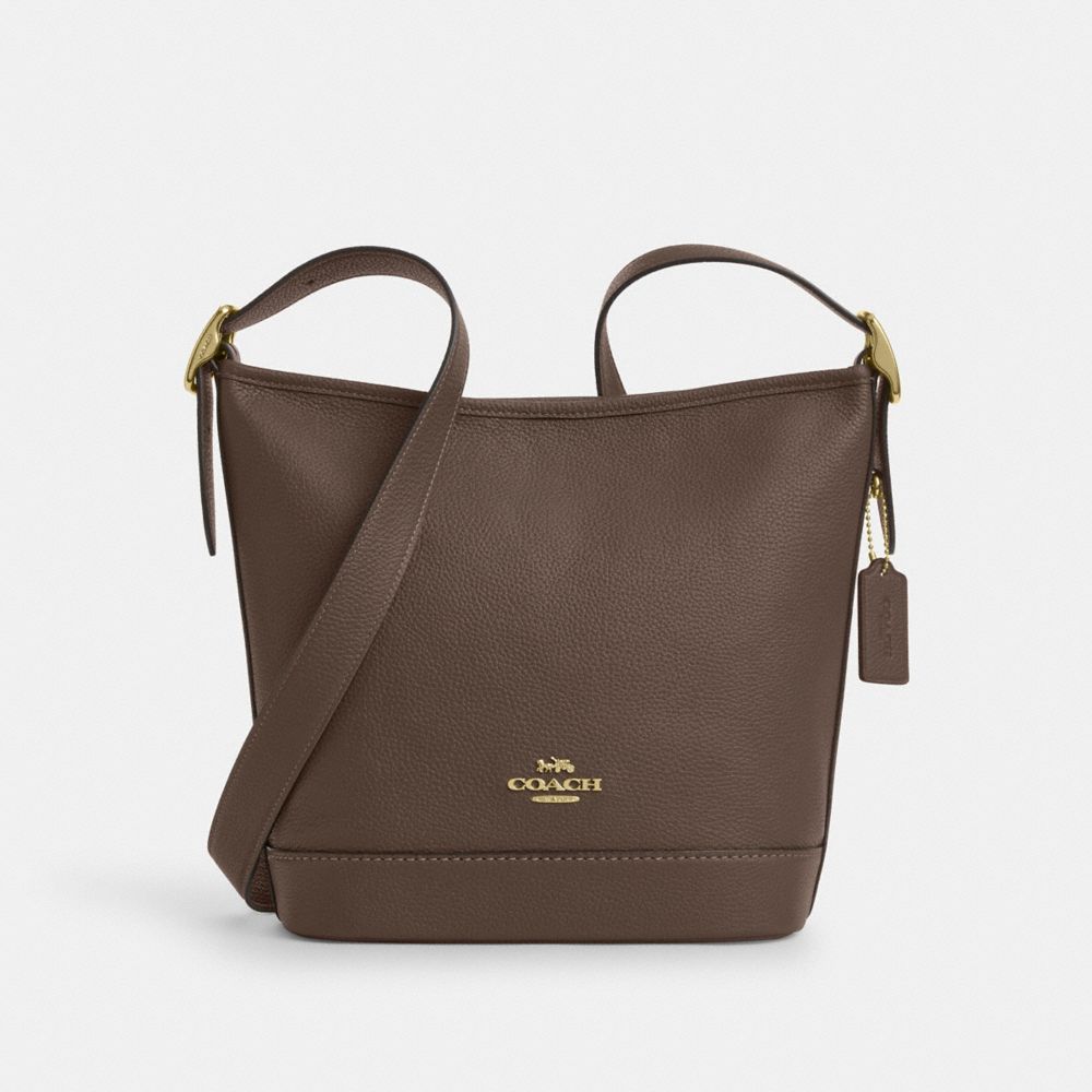 Coach Jude Duffle Bag Gold Dark Stone