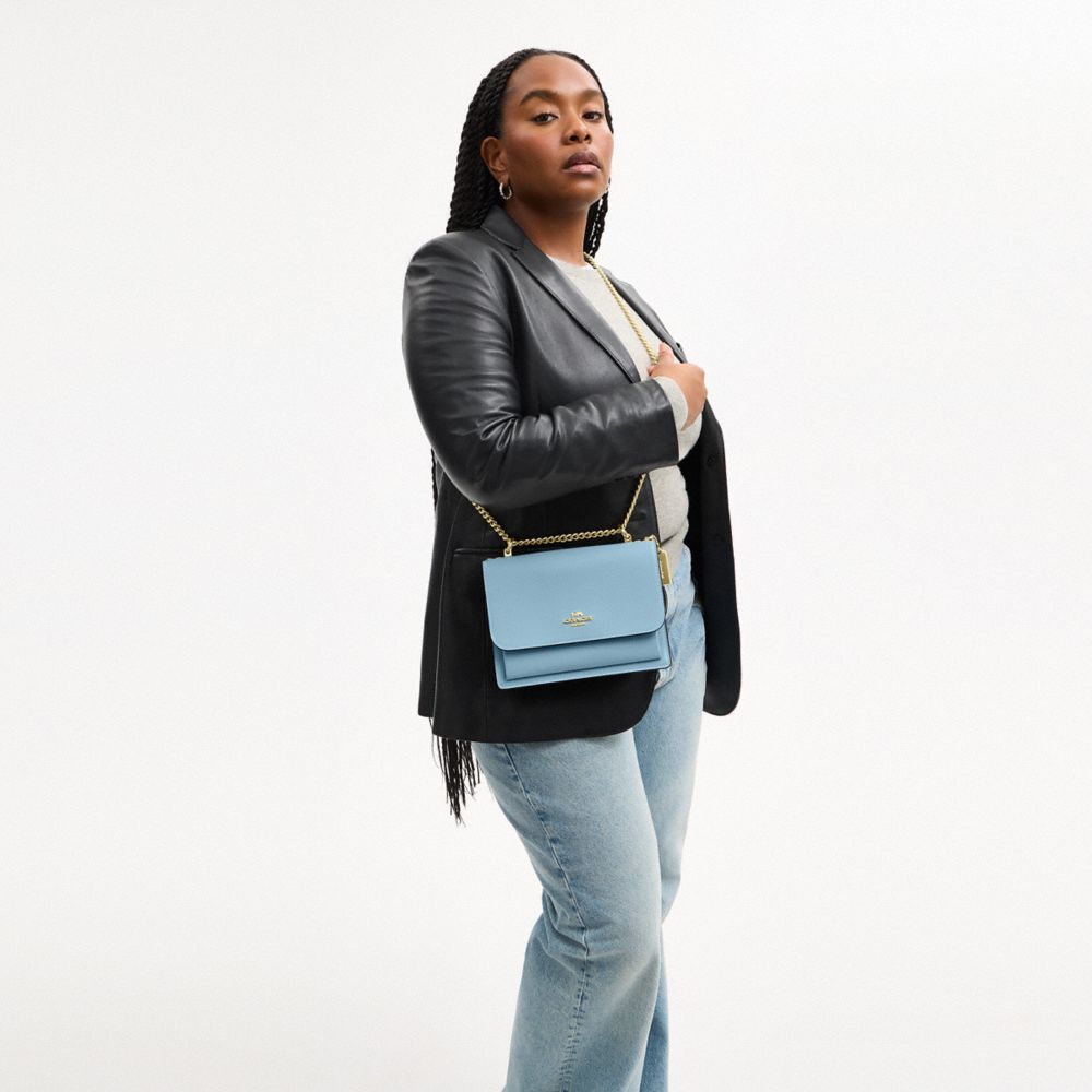 Coach Klare Crossbody Bag Gold Azure