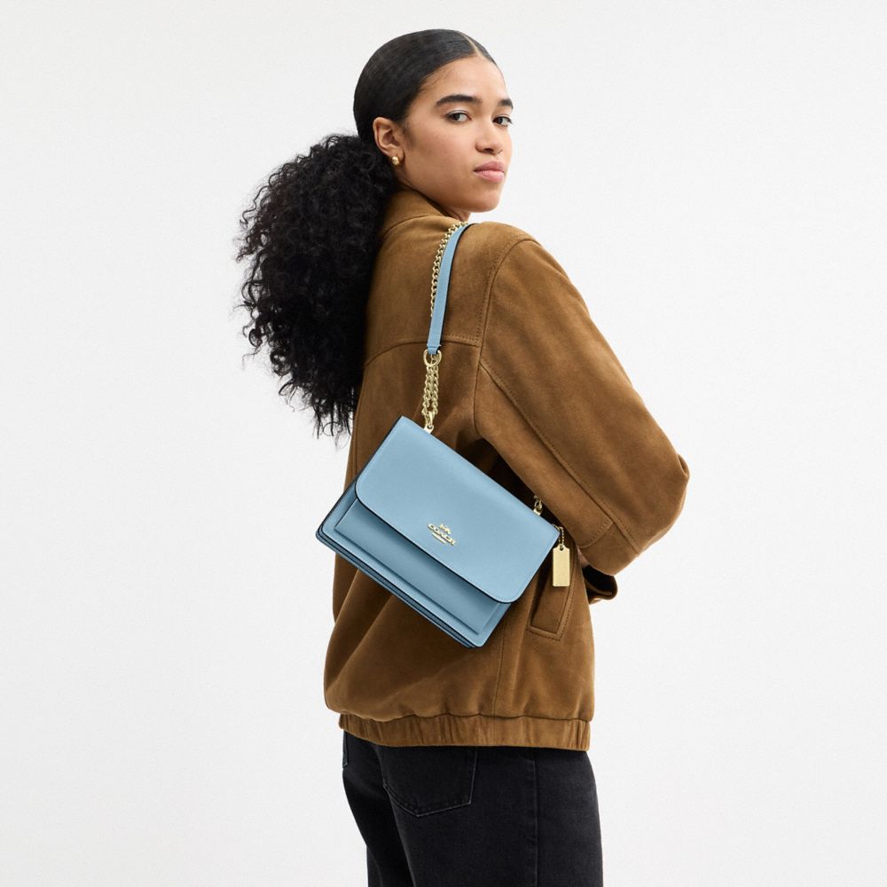 Coach Klare Crossbody Bag Gold Azure