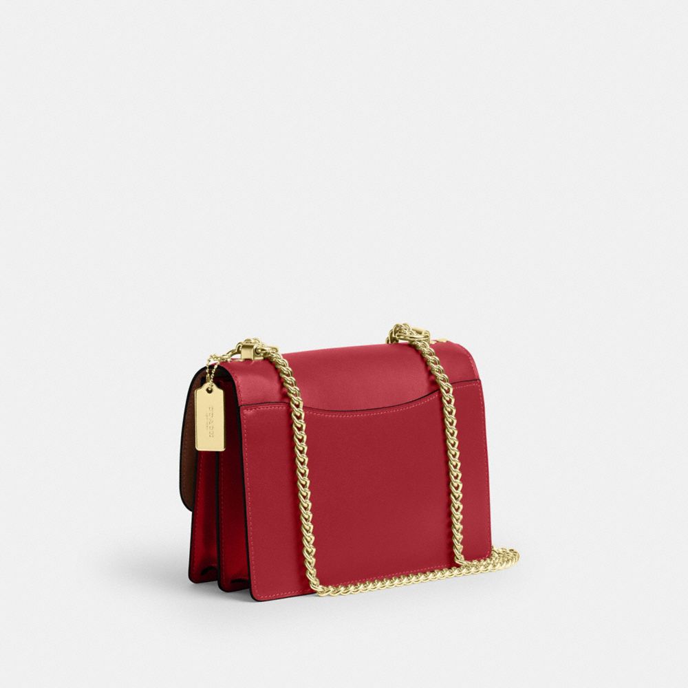 Coach Klare Crossbody Bag Gold True Red