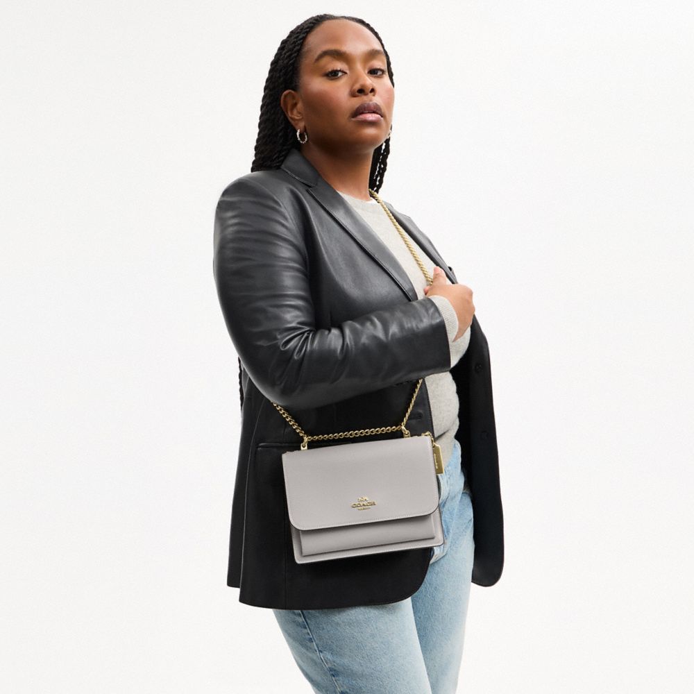 Coach Klare Crossbody Bag Gold Dove Grey