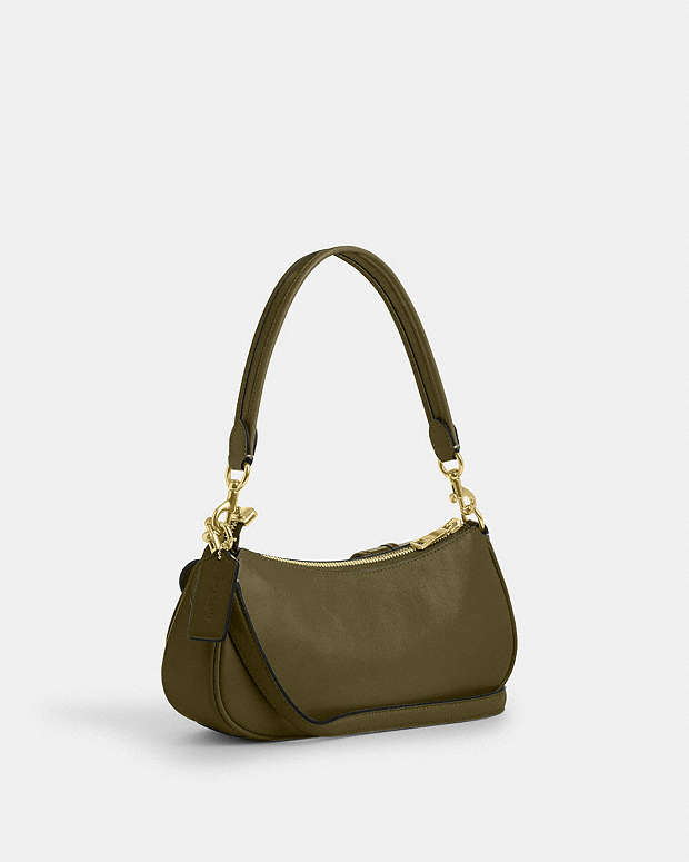 Ashton Bag Glazed Leather-Gold-Olive Glazed Leather-Gold-Olive