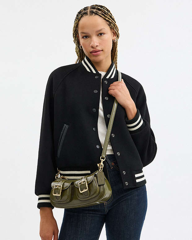 Ashton Bag Glazed Leather-Gold-Olive Glazed Leather-Gold-Olive
