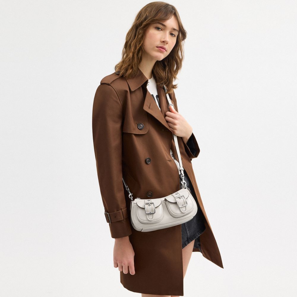 Coach Ashton Bag Silver Chalk