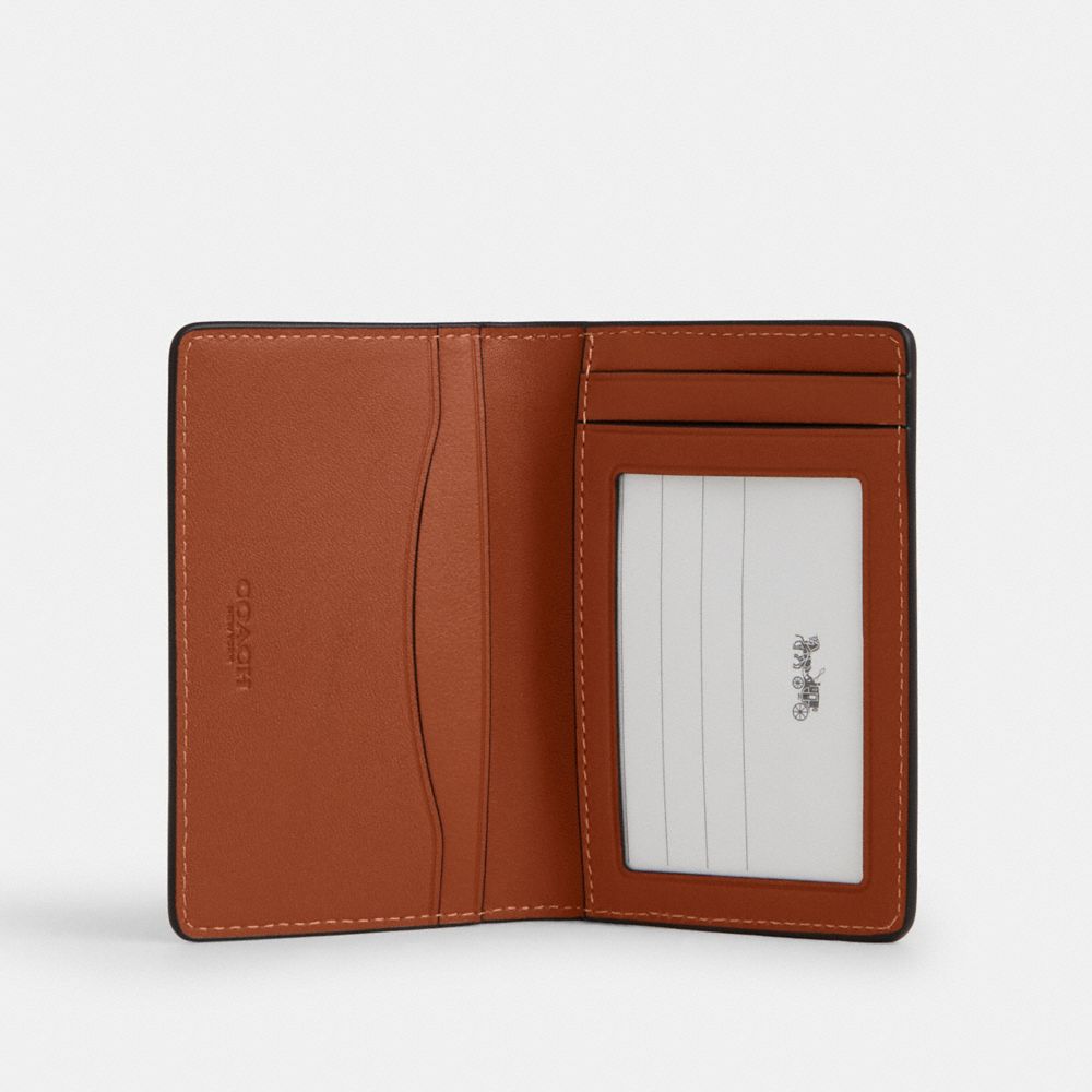 Coach Id Card Wallet Tan