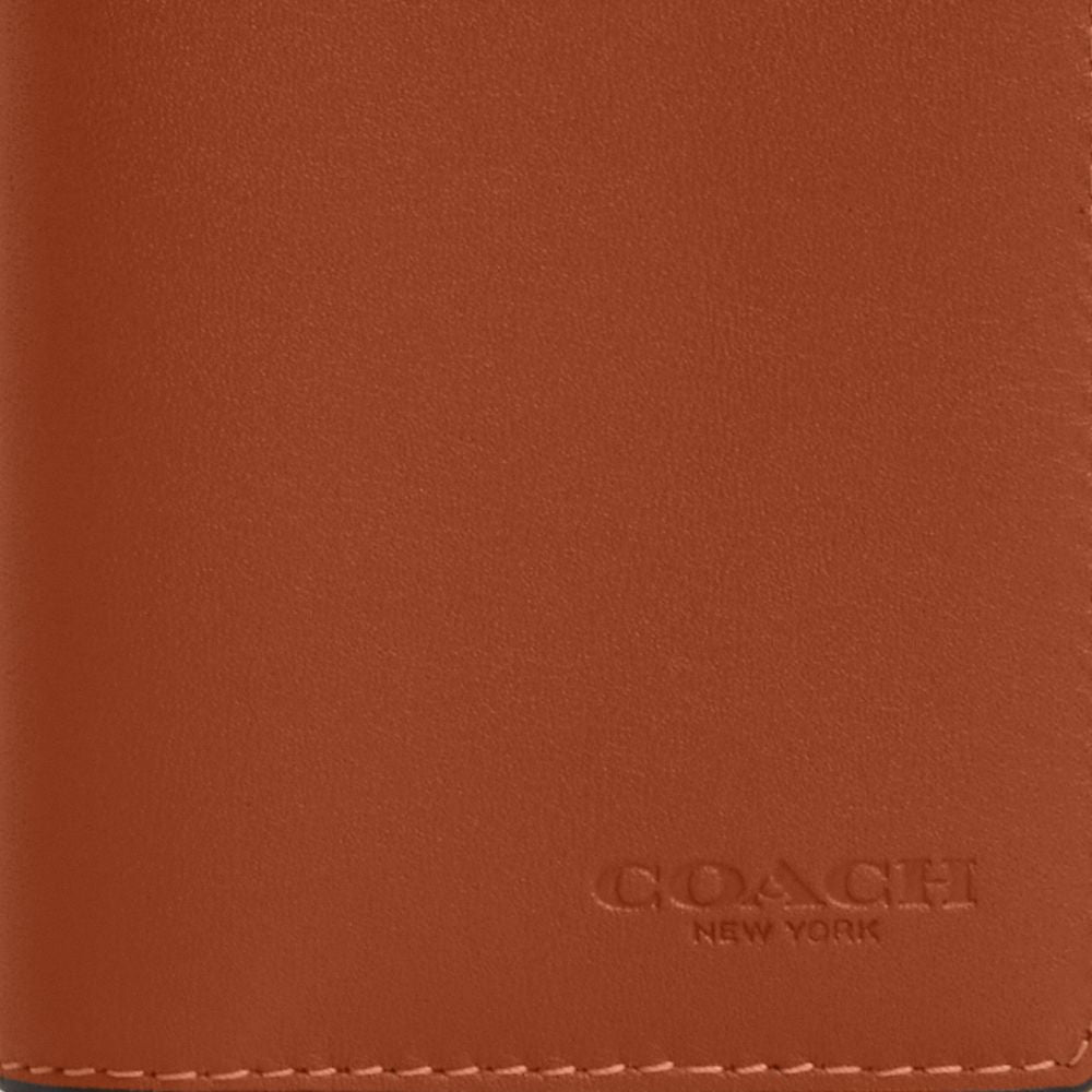 Coach Id Card Wallet Tan