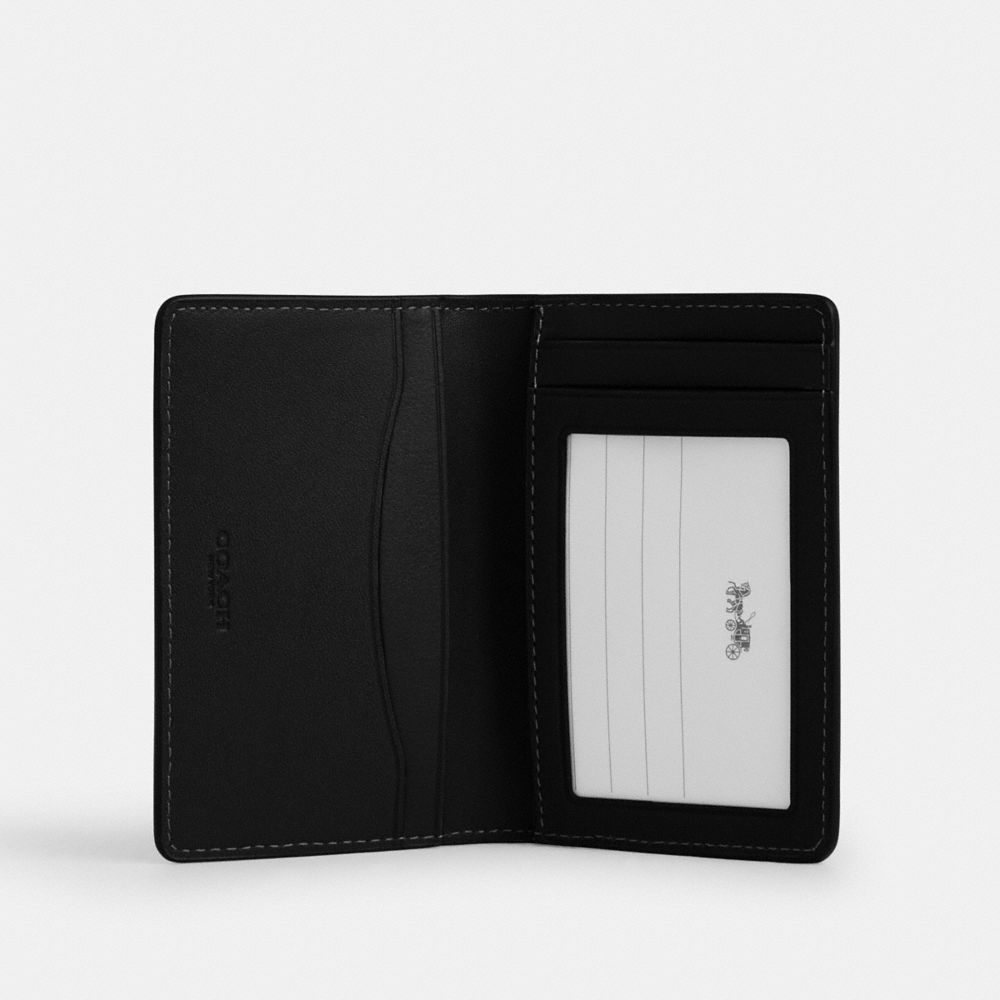 Coach Id Card Wallet Green