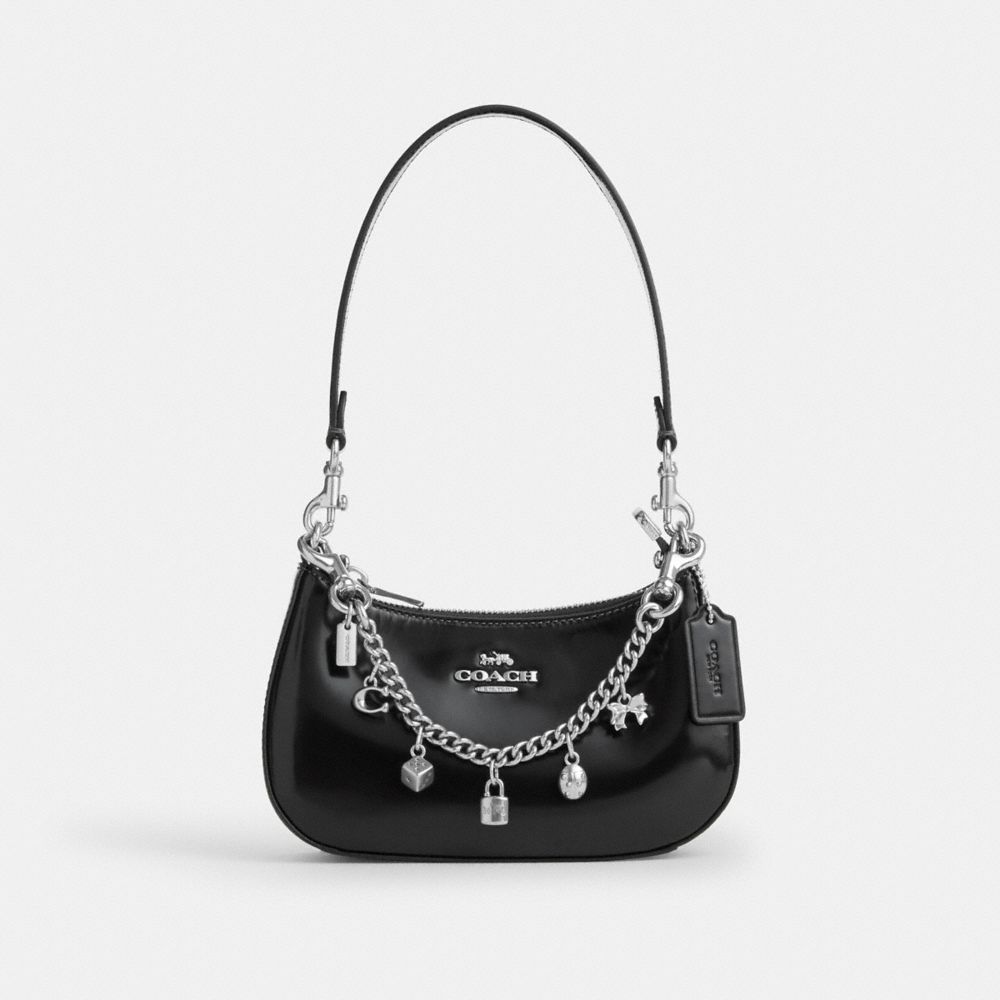 Coach Silver Swagger Chain With Charms Silver Silver
