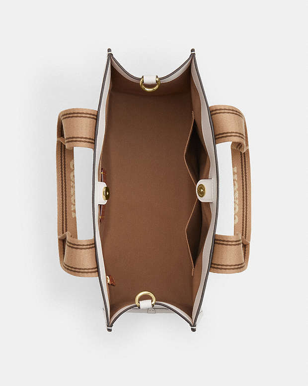 Smith Tote Bag Pebbled Leather-Gold-Chalk Multi Pebbled Leather-Gold-Chalk Multi