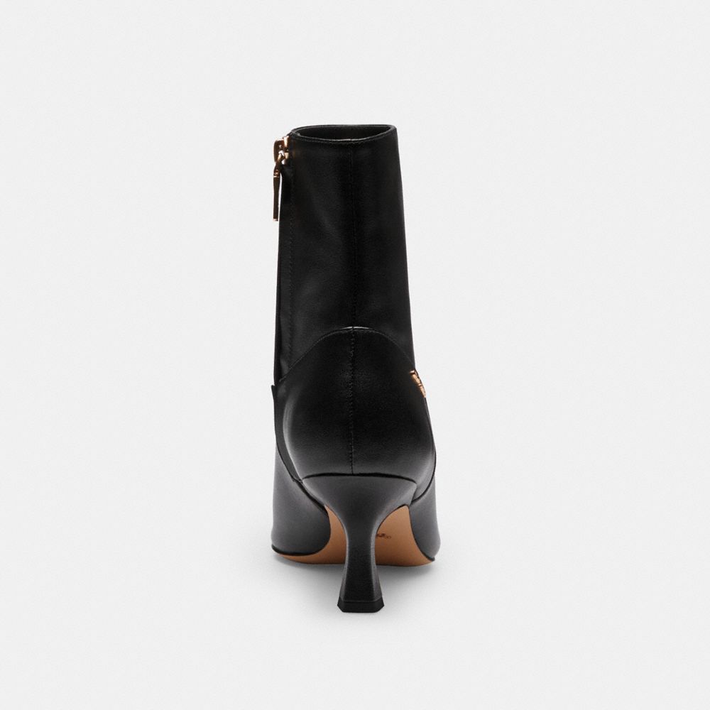 Coach Kitten Heel Bootie Black