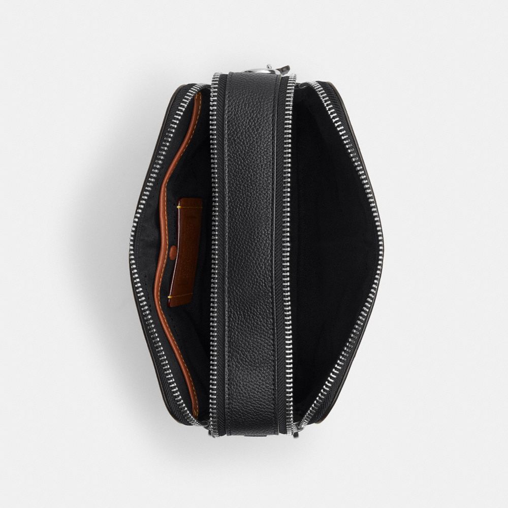 Coach Charter Crossbody Bag 24 With Rad Coach Black