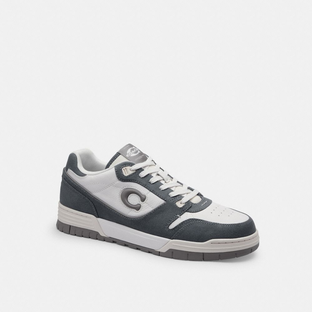 Men's Coach Soho Sneaker Charcoal