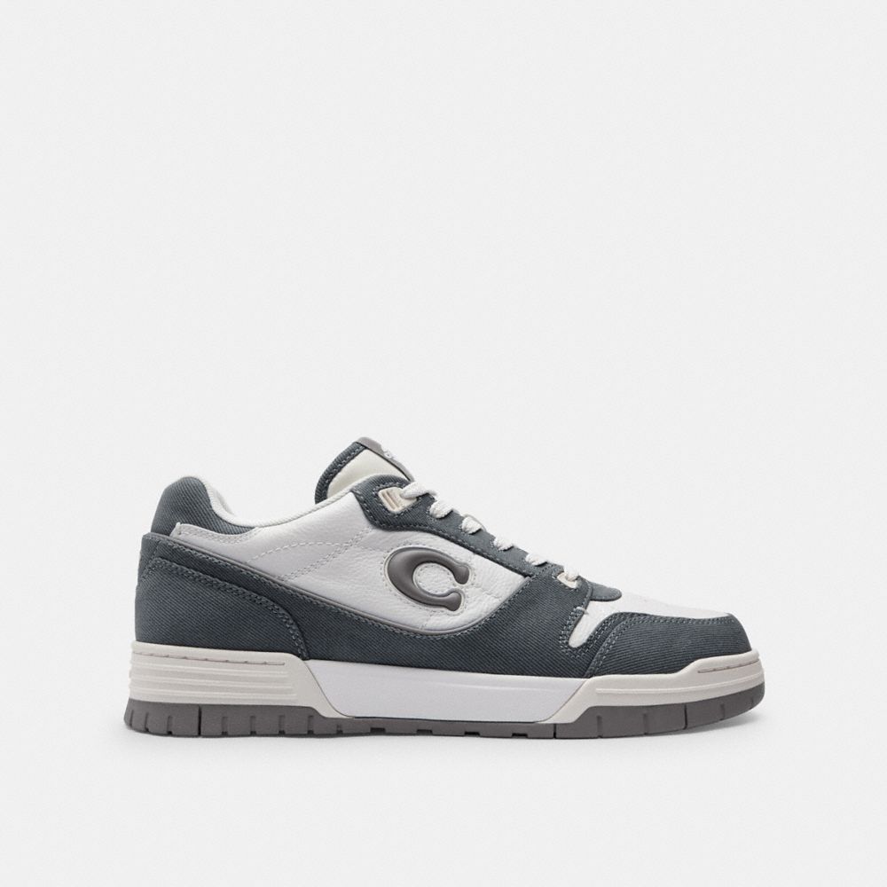 Men's Coach Soho Sneaker Charcoal
