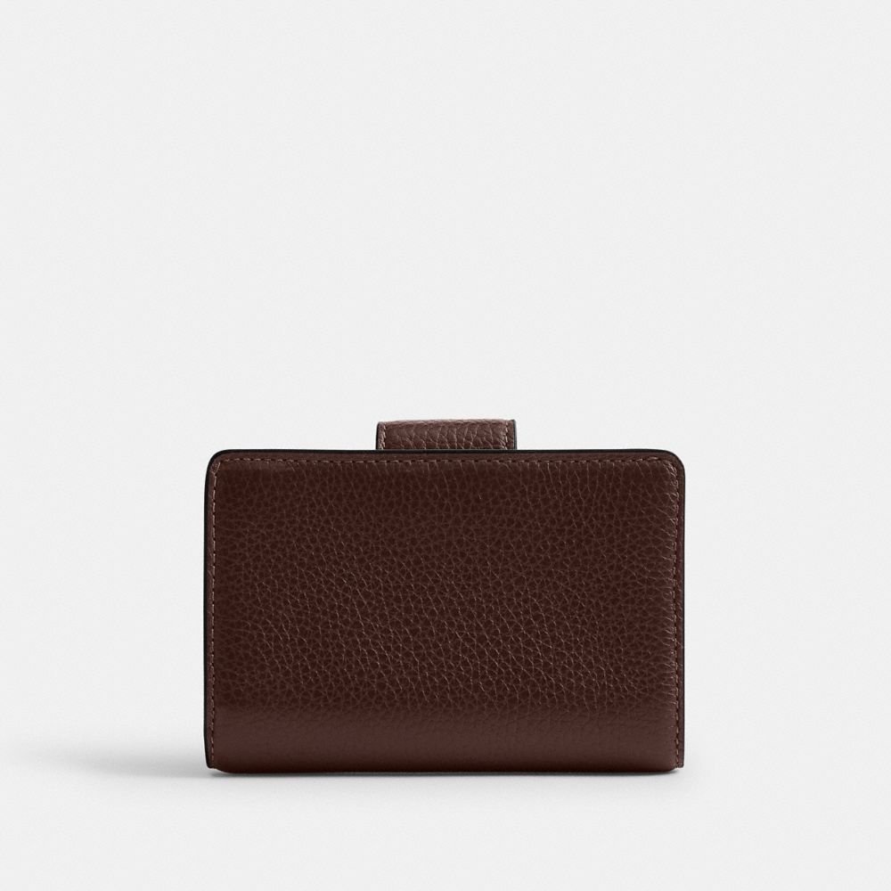 Coach Medium Corner Zip Wallet Gold/Maple